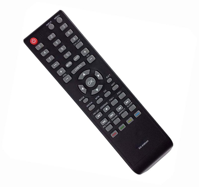 UBay EN-83804H TV Remote Control Replaced for Hisense HD 32H3080E 32H3308 32H3D 40EU3000 40H3080E 40H3D 43H3080E 43H3D Hisense Televisions - Image 2
